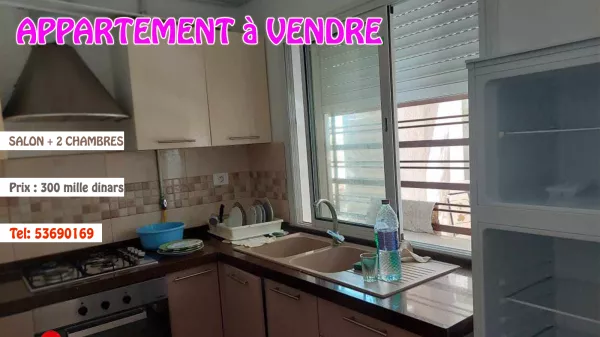 Ground Floor S+2 Apartment with Direct Sea Access in Rajiche, Mahdia