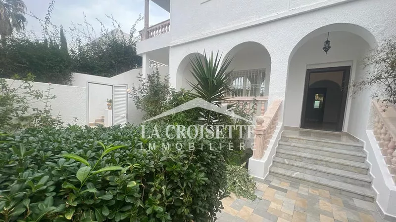 Ground Floor Villa for Rent in La Marsa