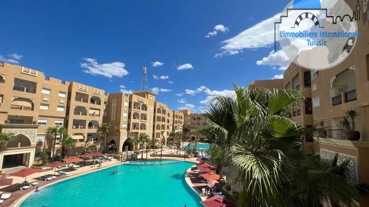 Luxus-S+1-Apartment in Sousse: Ein unvergesslicher Aufenthalt im Folla Aqua Resort