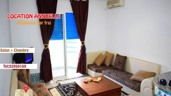 Charming S+1 Apartment for Rent in Mahdia's Tourist Zone