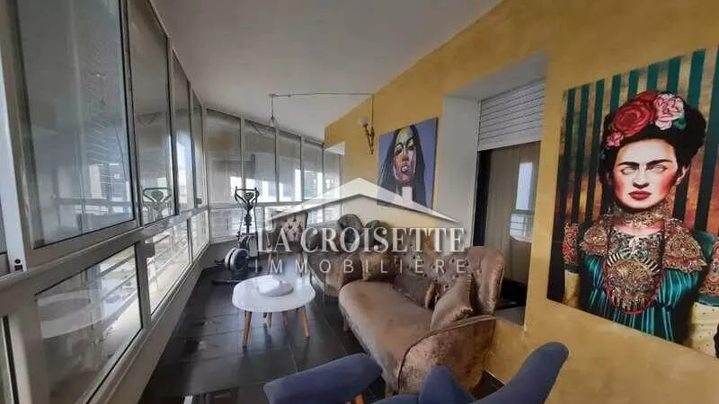 Luxury Furnished S+4 Apartment in Berges du Lac 2: A Haven of Elegance in the Heart of the City