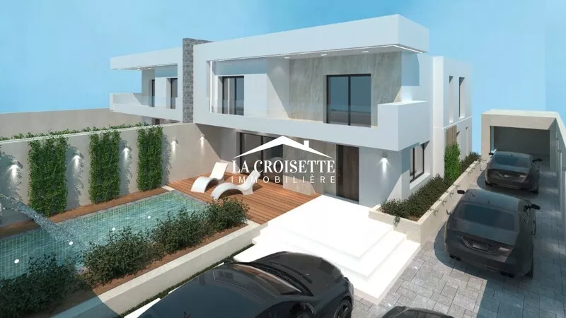 Luxury Duplex with Terrace and Pool in La Soukra