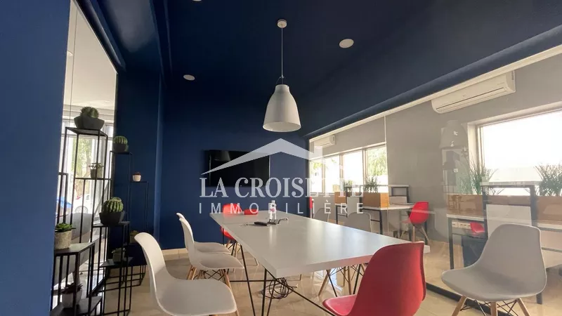Modern Open-Space Office for Rent in Berges du Lac 2, Tunis