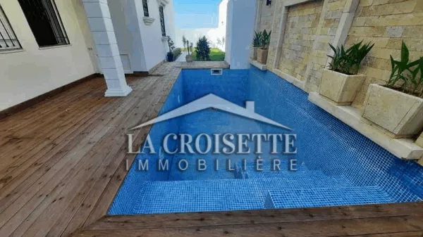 Luxury Apartment S+4 with Garden and Pool in La Soukra