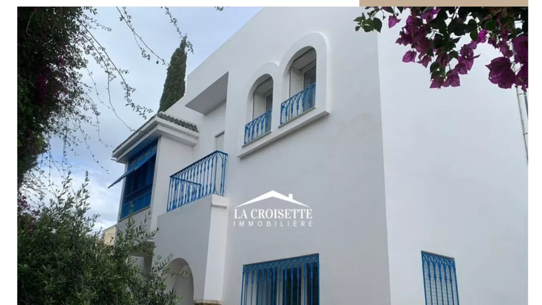 Villa di Lusso S+5 a La Marsa: Un Rifugio di Comfort e Eleganza