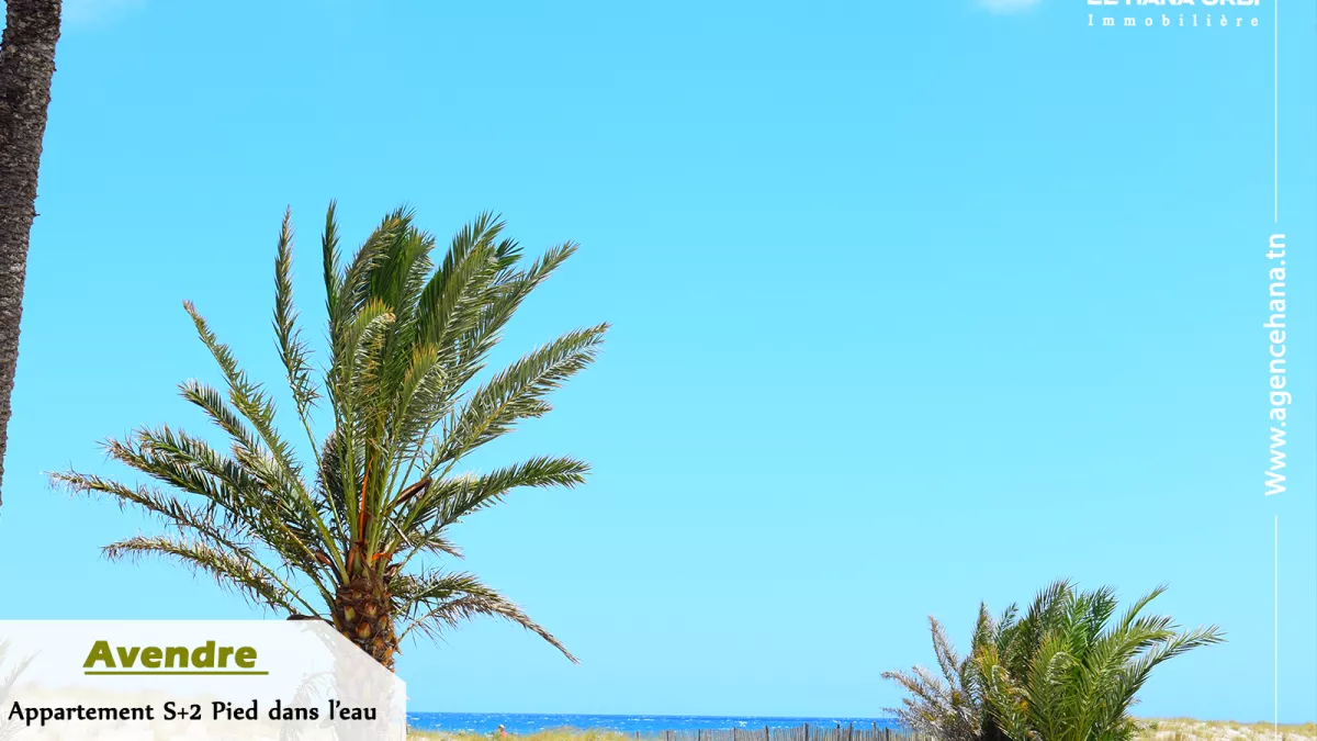 Strandnahes Apartment S+2 in der Mahdia Corniche