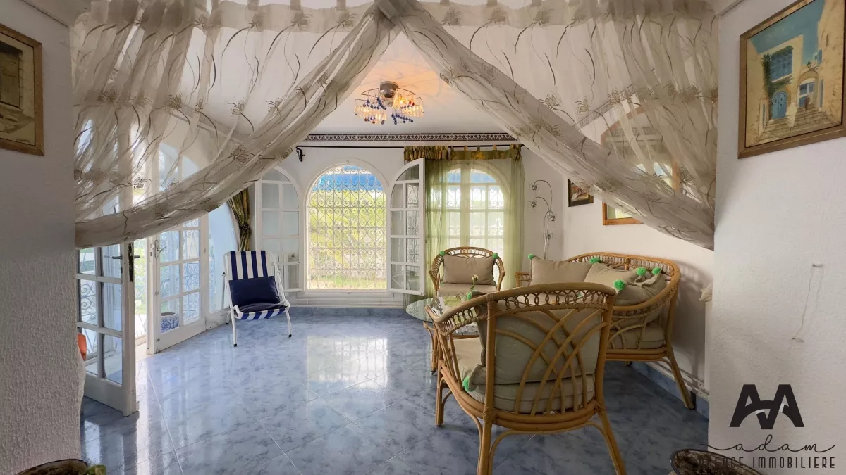 Bungalow Arredato S+2 a Mimosa, Nabeul: Un Sogno di Vacanza Fronte Mare