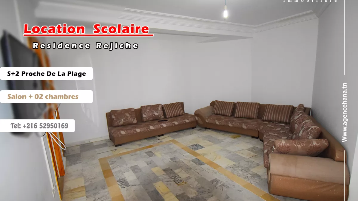 Gemütliches S+2 Apartment in Rejiche, Mahdia - Nähe zum Strand