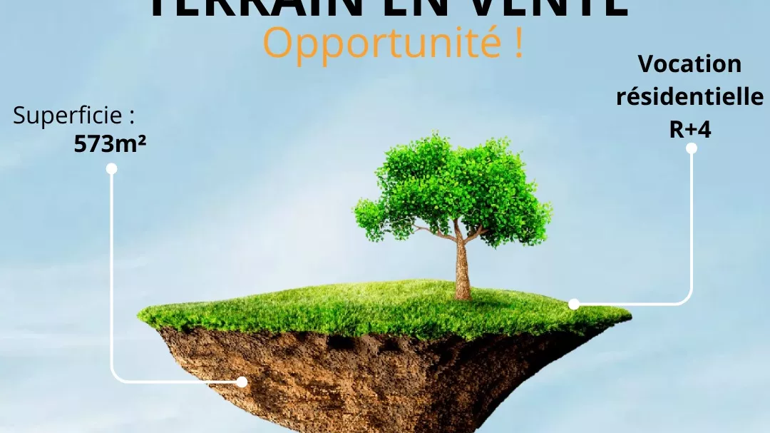 Buildable Land 573m² in Hergla, Sousse