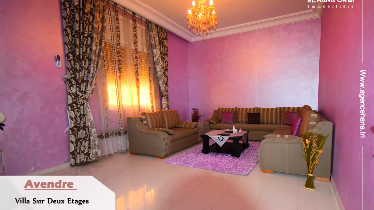 Luxury Two-Story Villa in Ksar Hellal, Monastir - A Dream Getaway in Tunisia