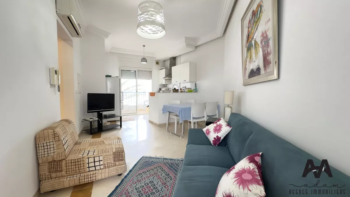 Beachfront S+1 Apartment in Jinene Beni Khiar