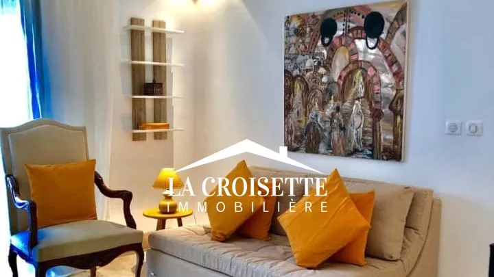 Luxury Furnished S+1 Apartment in Jardins de Carthage - Ref: ZAL1282