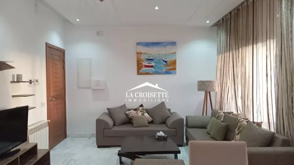 Luxury Furnished S+2 Apartment in Jardins de Carthage - Ref