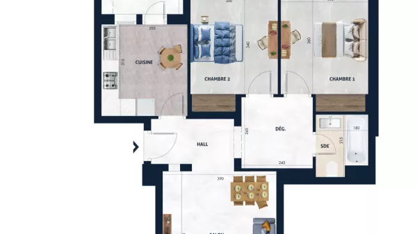 Luxury Apartment for Sale in AFH² Mrezga, Nabeul