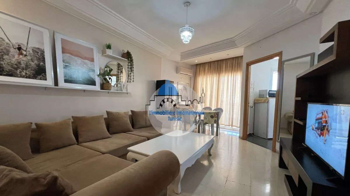 Möbliertes Studio-Apartment an der Sousse-Touristenroute - Monatliche Miete von 100 TND