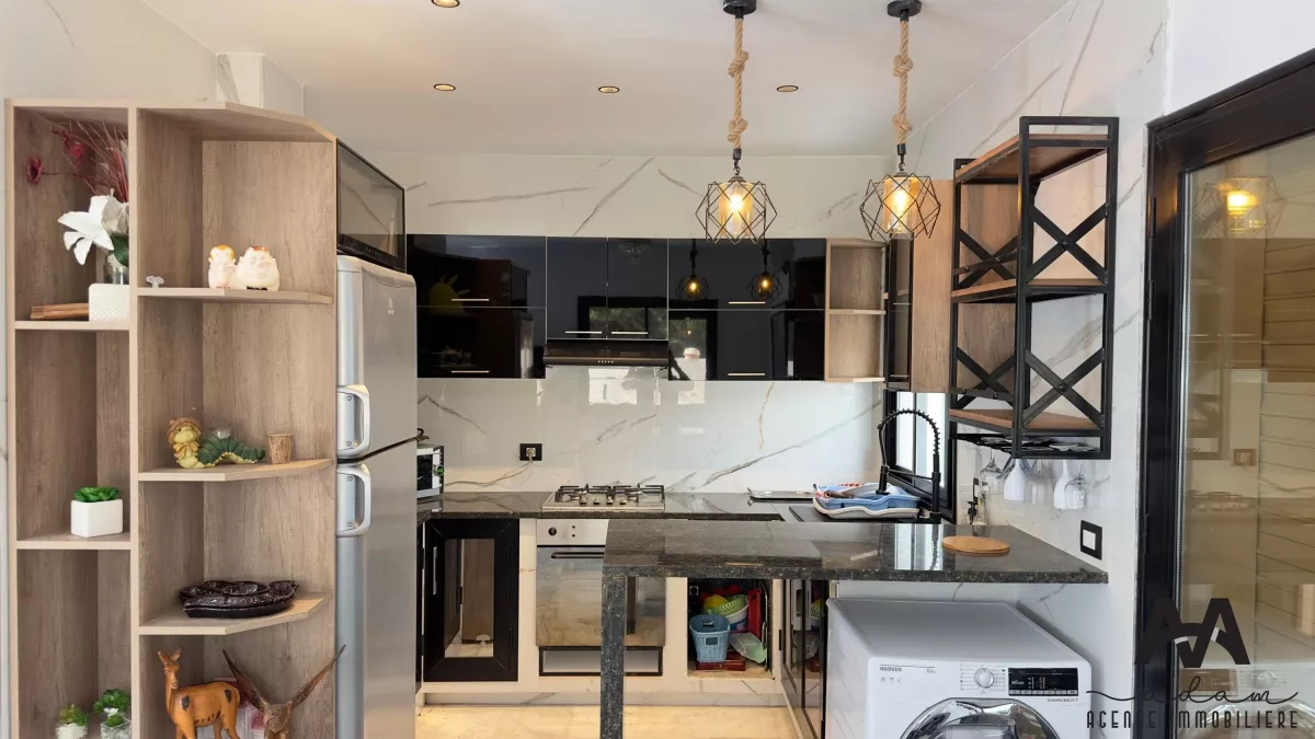 Villa al Piano Terra a Mimosa, Nabeul: Un Rifugio Pacifico Vicino alla Spiaggia