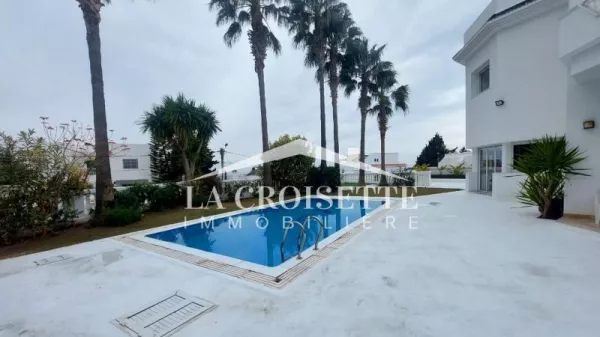 Luxury Furnished Villa for Rent in Gammarth