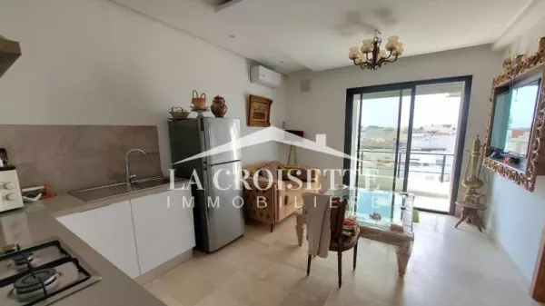 Stunning S+1 Apartment with Sea View in La Goulette ZAV1845