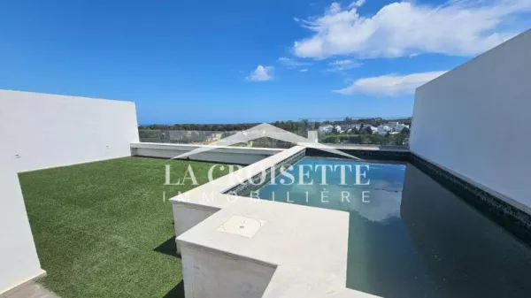 Luxury Triplex with Pool for Rent in Gammarth - MTRL0097