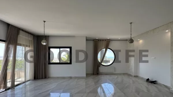 Stunning S+1 Apartment with Sea View in Gammarth