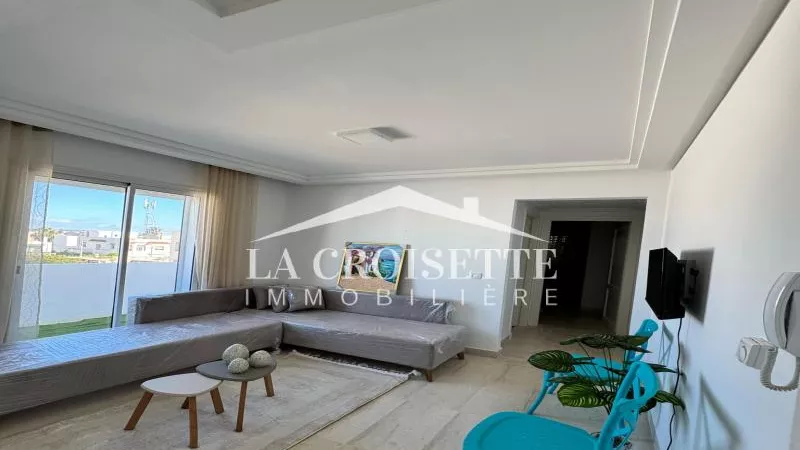 Furnished S+1 Apartment with Terrace in La Soukra ZAL1574