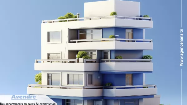 Affordable S+1 / S+2 / S+3 Apartments Under Construction in Mahdia