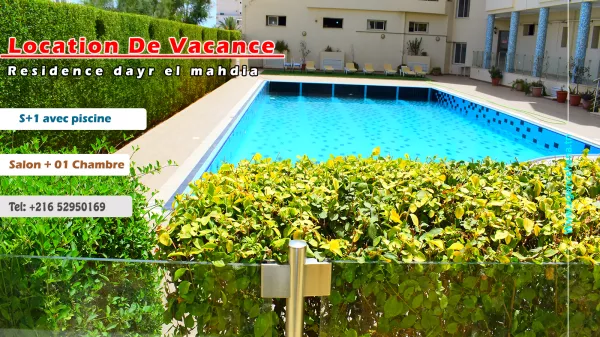 Studio+1 Apartment in Dyar el Mahdia