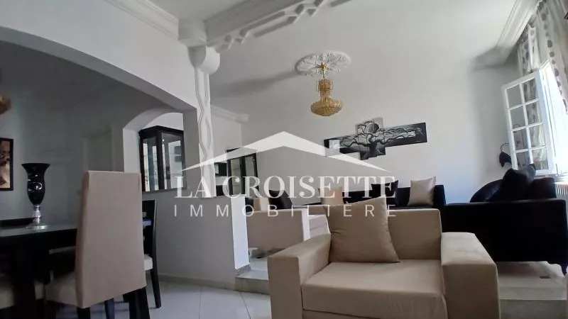 Furnished S3 Apartment for Rent in La Marsa - ZAL1699