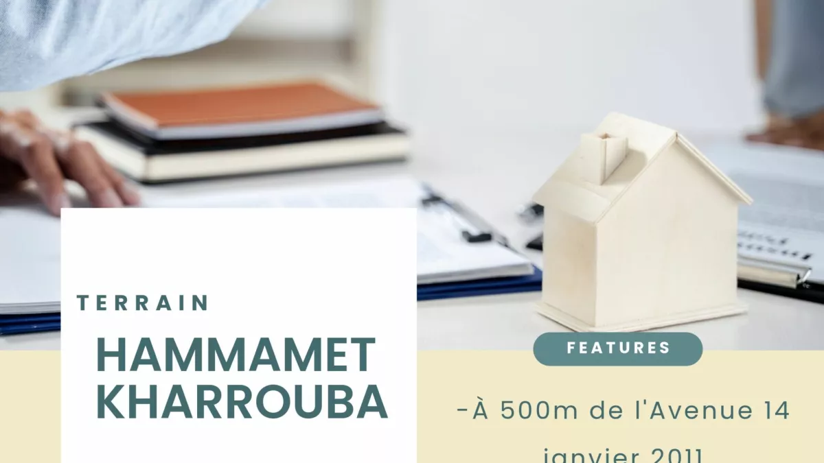 Ideal Investment Opportunity in Hammamet Kharrouba: 2077m² Plot of Land
