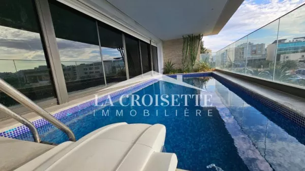 Luxurious S3 Apartment with Terrace and Pool at Lac2 - ZPL0004