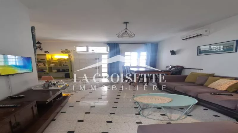 Furnished S2 Floor Villa for Rent in La Marsa - ZEL0567