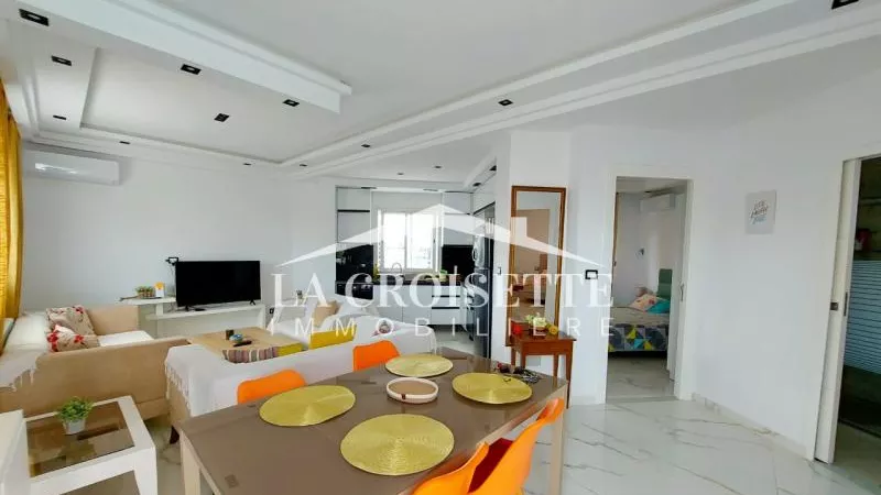 Furnished S2 Apartment for Rent in La Marsa - MAL1975