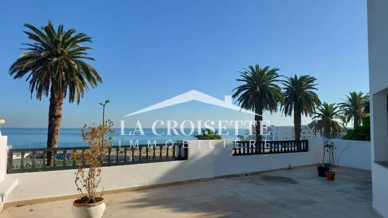 Stunning S+3 Apartment with Sea View in La Marsa