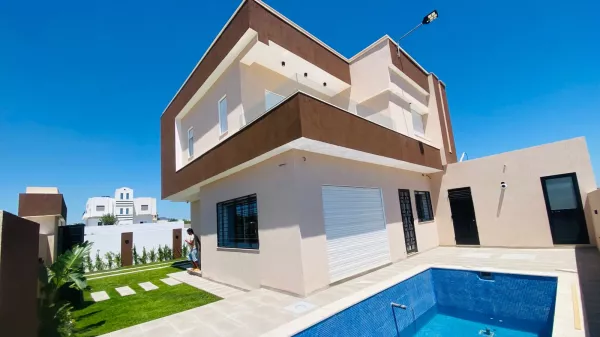 Luxury Villa S+5 in Hammamet Sud (VHS041) - A Haven of Luxury in Nabeul