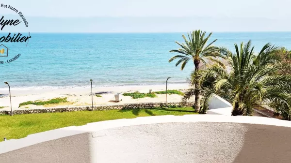 Stunning S3 Furnished Seaview Apartment in Chott Meriam