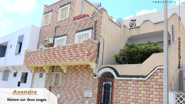 Two-Story House with Garage in Mahdia