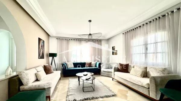 Luxurious S3 Apartment with Terrace in La Marsa ZEL0581