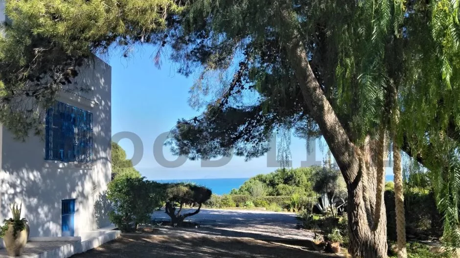 Discover Your Peaceful Haven in Gammarth: A Stunning S+2 Villa with Breathtaking Views of the Gulf of Tunis