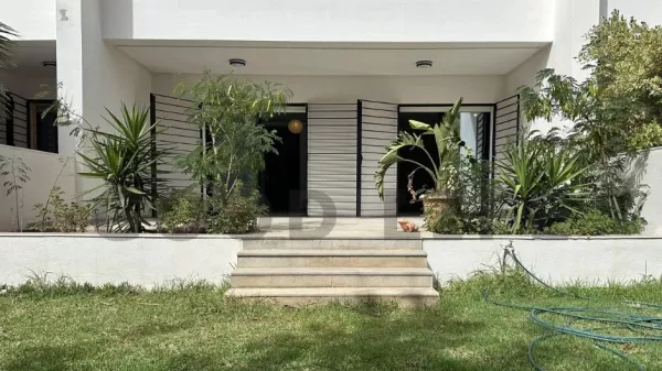 Elegant S+3 Apartment with Garden in La Marsa