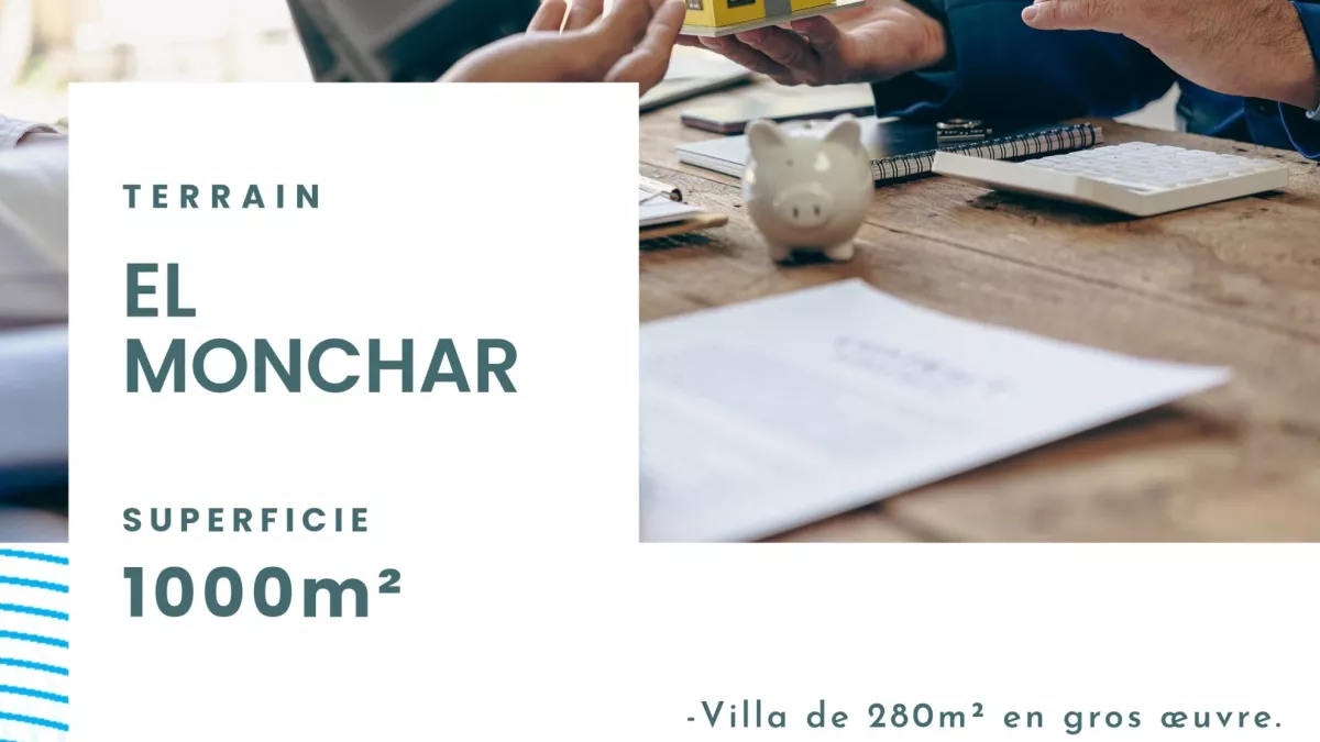 Esclusiva Vendita di Terra con Villa in Costruzione a El Monchar, Hammamet