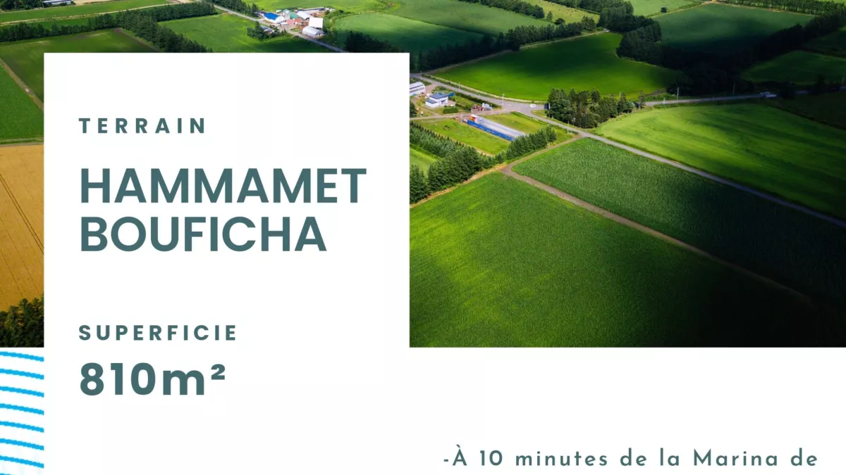 Occasione da Sogno a Hammamet: Terreno di 810m² a Bouficha