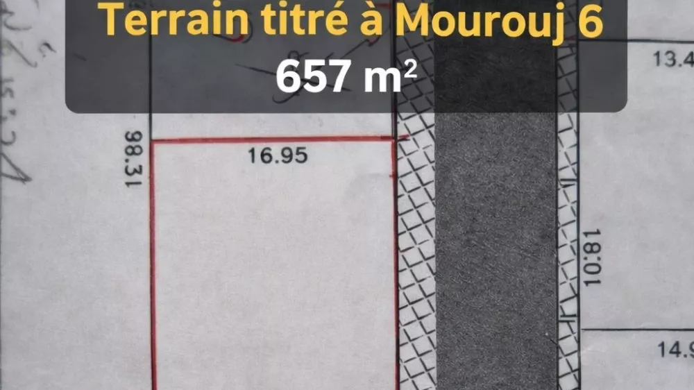 Exklusive Grundstücksinvestition in Mourouj 6, Ben Arous