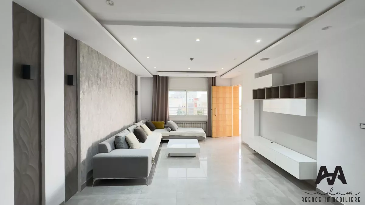 Rent a Furnished S+3 Villa Floor in Neapolis, Nabeul