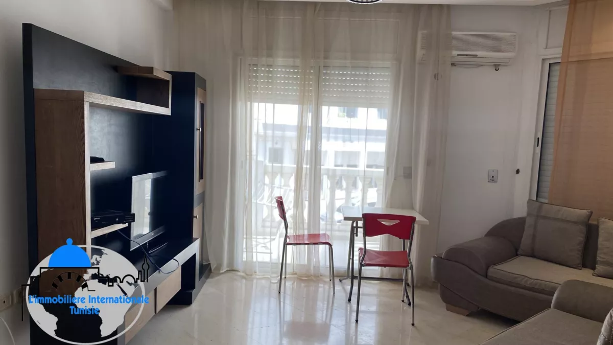 Furnished S+2 Apartment on the Tourist Route in Sousse