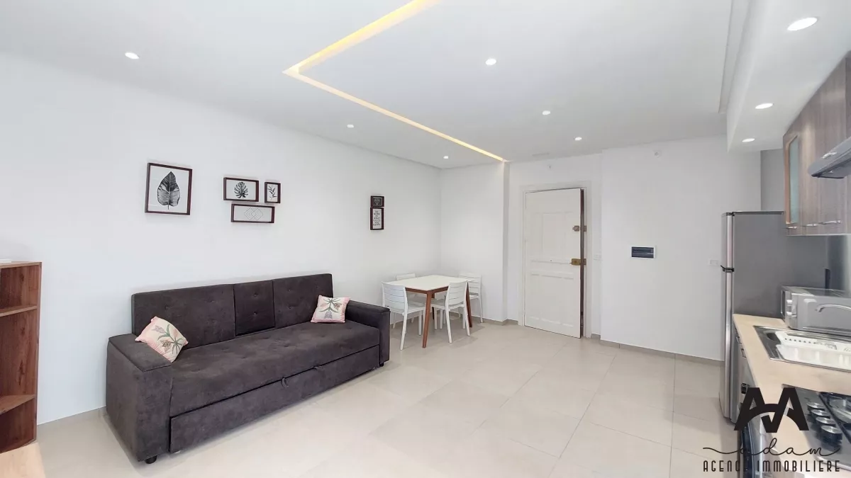 Furnished S+1 Apartment for Short-Term Rent in Mrezga