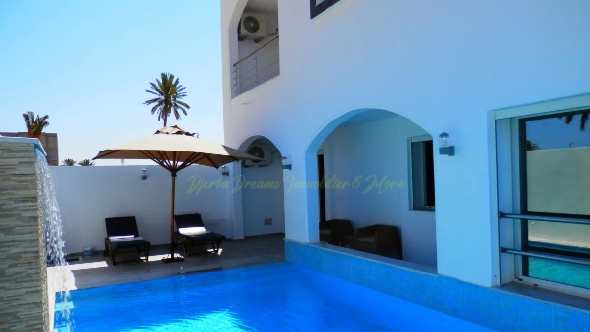 Luxurious Villa with Pool in Midoun, Djerba