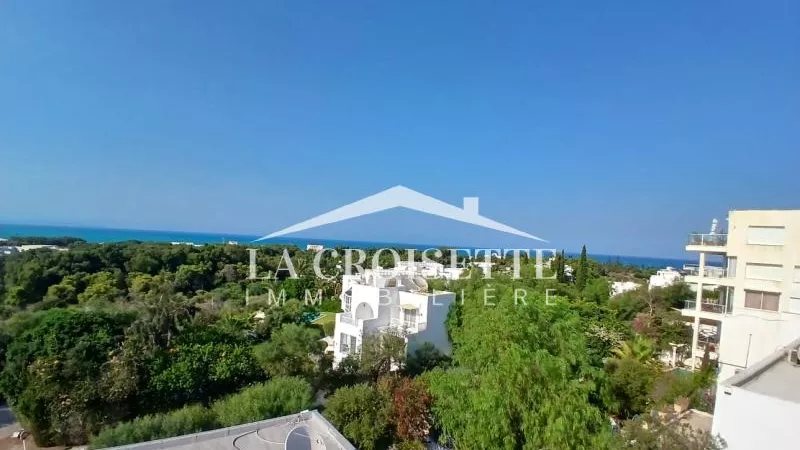 Luxurious Furnished Duplex with Sea View in Gammarth - ZDL0682