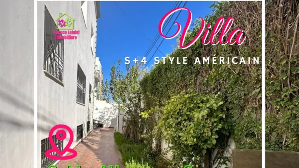 Villa di Lusso in Stile Americano a Sousse