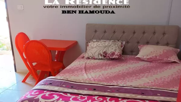 Studio Fronte Mare Arredato a Sidi Salem, Bizerte