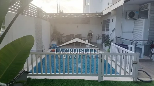 Appartamento al Piano Terra S+3 con Piscina a La Soukra